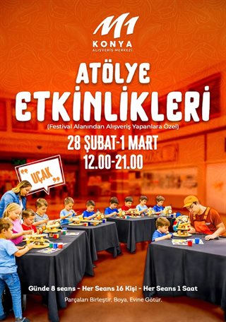 ATÖLYE ETKİNLİKLERİ VAR