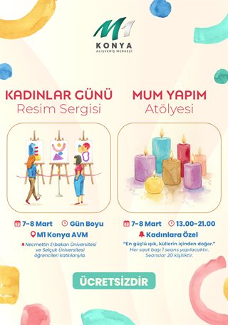 8 MART DÜNYA KADINLAR GÜNÜ PROGRAMI VAR
