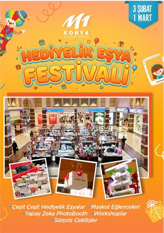 HEDİYELİK EŞYA FESTİVALİ VAR